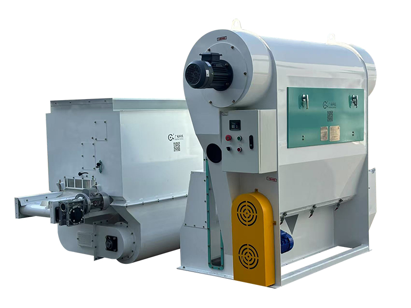 循环风选去石机